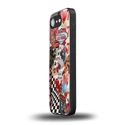 Vegas Vibes iphone 16e mobile cover | shockproof glass phone case