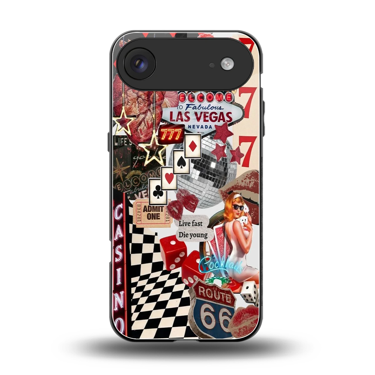 Vegas Vibes back phone cover | glass case for iphone air