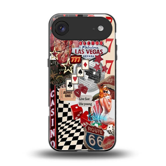 Vegas Vibes back phone cover | glass case for iphone air