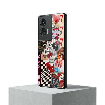 Vegas Vibes motorola edge 50 fusion mobile cover | shockproof glass phone case