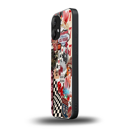 Vegas Vibes nothing phone 2 mobile cover | shockproof glass phone case