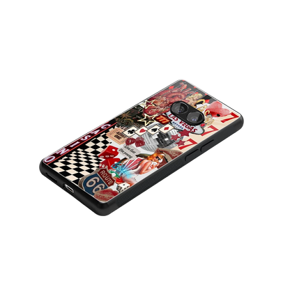 Vegas Vibes stylish phone case for nothing phone 2a plus | glossy glass and slim fit