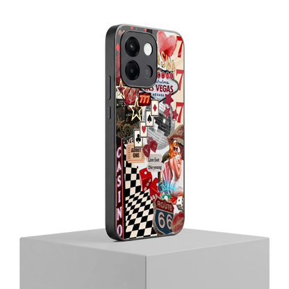 Vegas Vibes oneplus 13s mobile cover | shockproof glass phone case