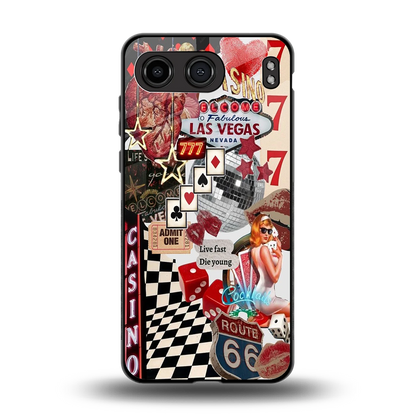 Vegas Vibes back phone cover | glass case for oneplus nord 4