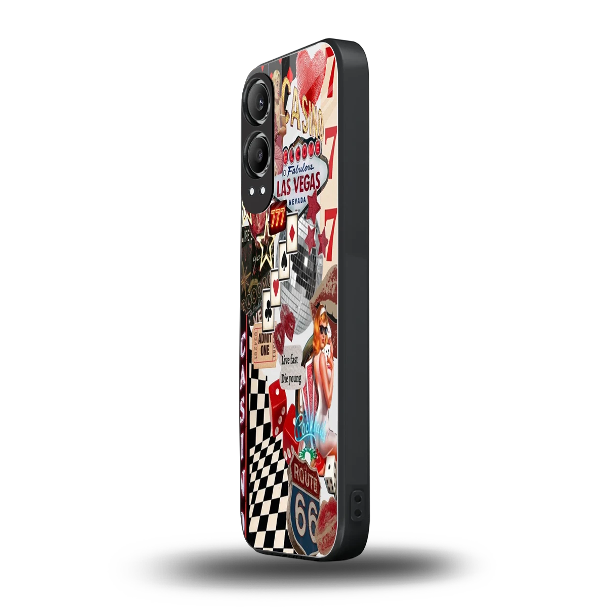 Vegas Vibes oneplus nord ce 4 lite mobile cover | shockproof glass phone case