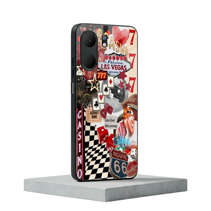 Vegas Vibes oppo a5x 5g mobile cover | shockproof glass phone case