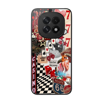 Vegas Vibes back phone cover | glass case for oppo f29 5g