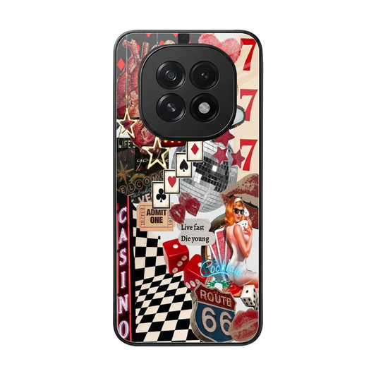 Vegas Vibes back phone cover | glass case for oppo f29 5g