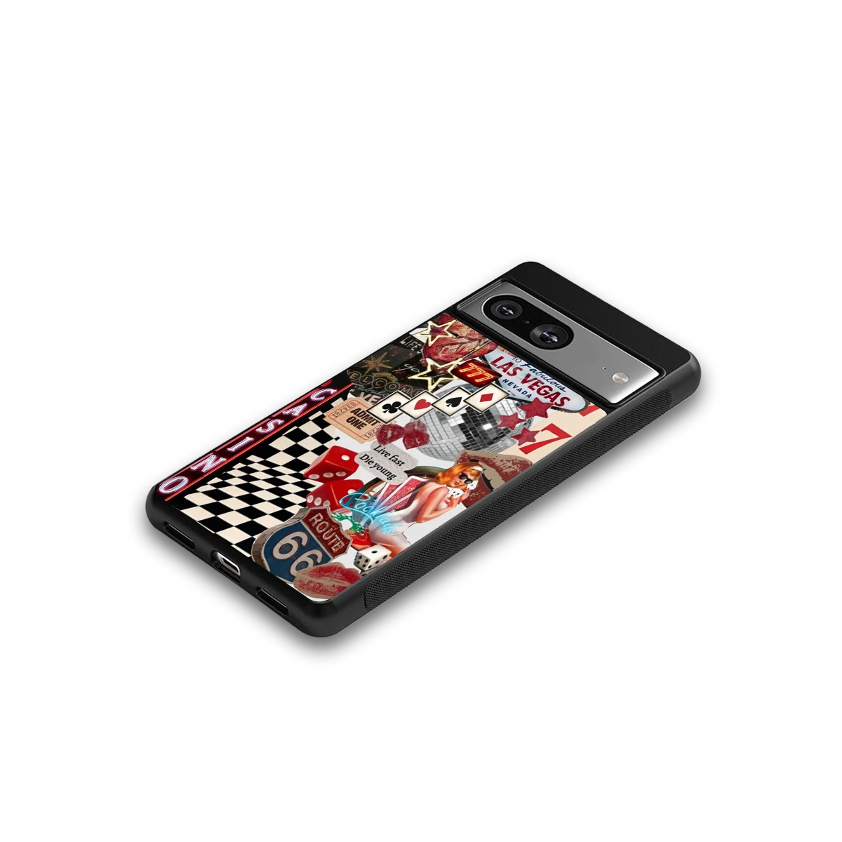 Vegas Vibes google pixel 8 mobile cover | shockproof glass phone case
