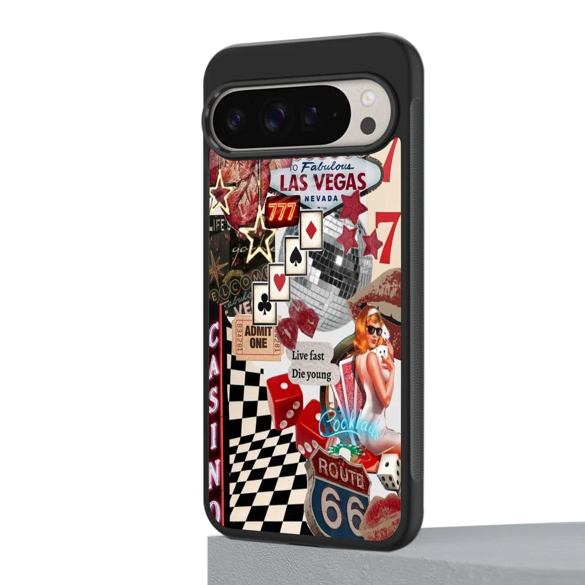 Vegas Vibes google pixel 9 pro mobile cover | shockproof glass phone case