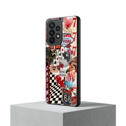 Vegas Vibes samsung galaxy a23 mobile cover | shockproof glass phone case