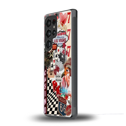 Vegas Vibes samsung galaxy s25 ultra mobile cover | shockproof glass phone case