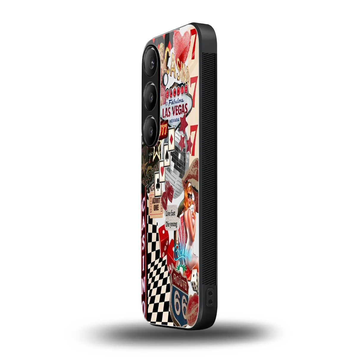 Vegas Vibes samsung galaxy s24 mobile cover | shockproof glass phone case
