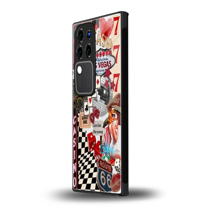 Vegas Vibesvivo v30 pro mobile cover | shockproof glass phone case