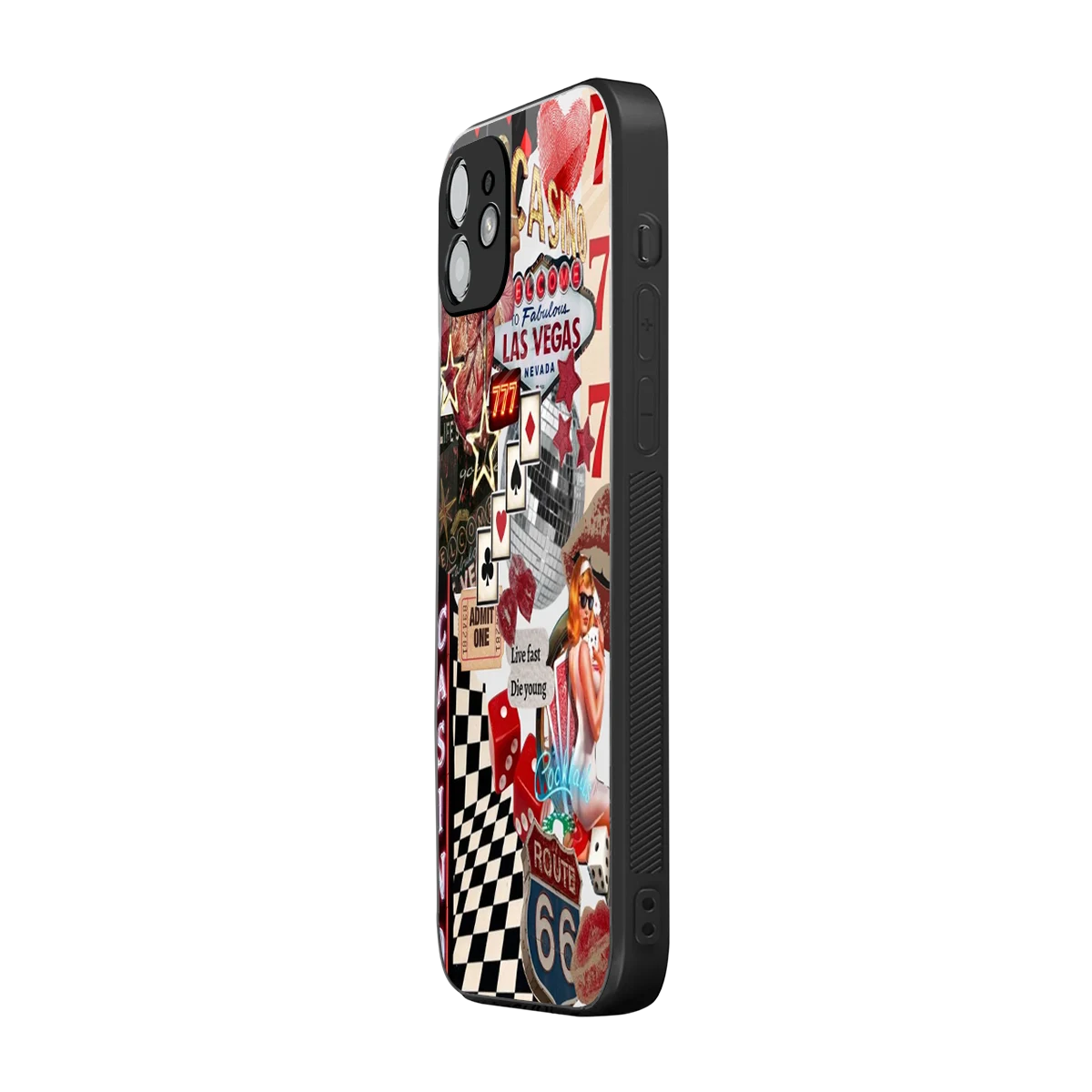 Vegas Vibes iphone 12 mobile cover | shockproof glass phone case