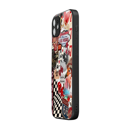 Vegas Vibes iphone 11 mobile cover | shockproof glass phone case