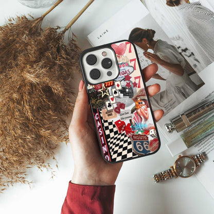 Vegas Vibes Phone Case for Iphone 16 | Glass Case
