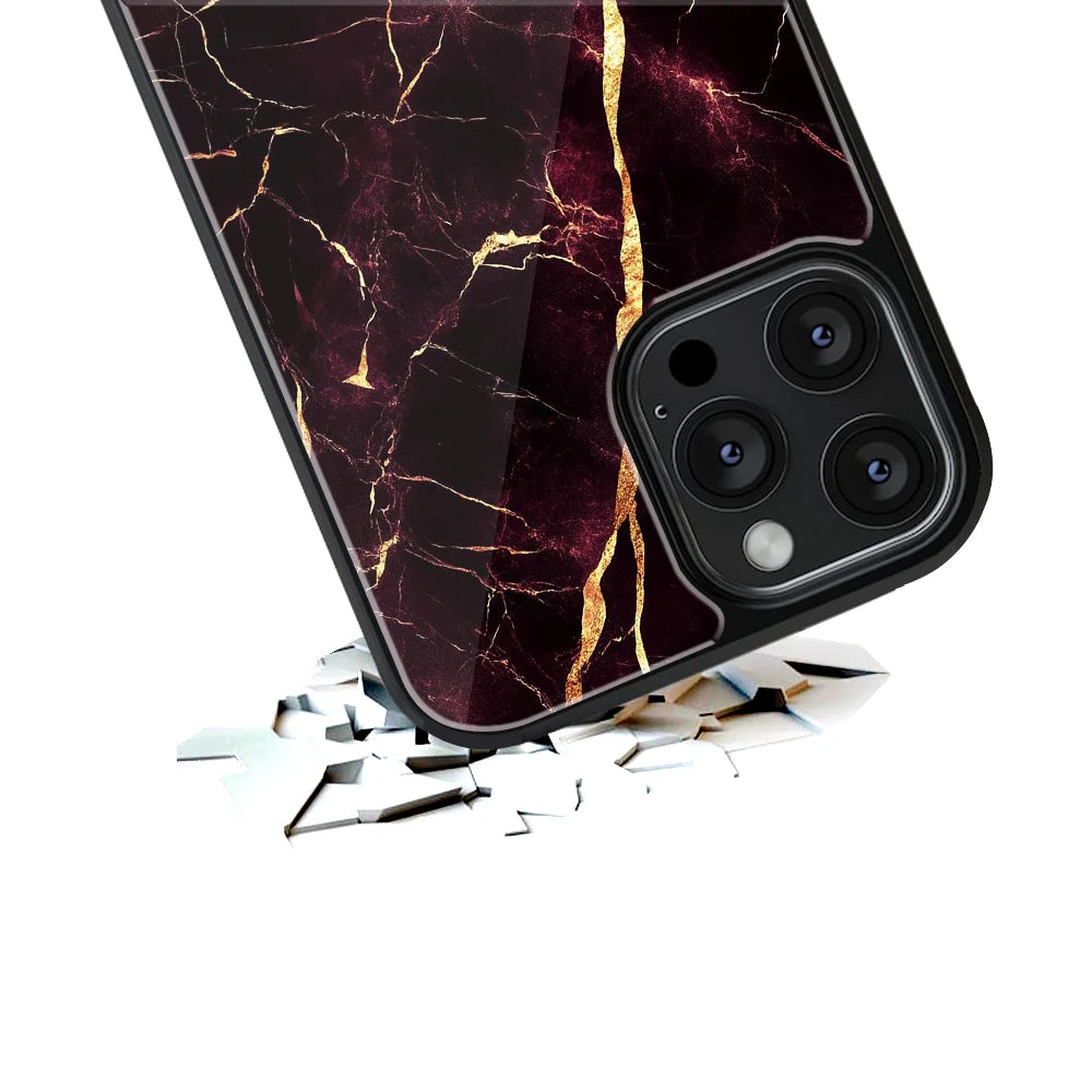 Durable Glass Back Mobile Case for iPhone, Samsung, OnePlus, Google Pixel, Redmi, Vivo, Oppo