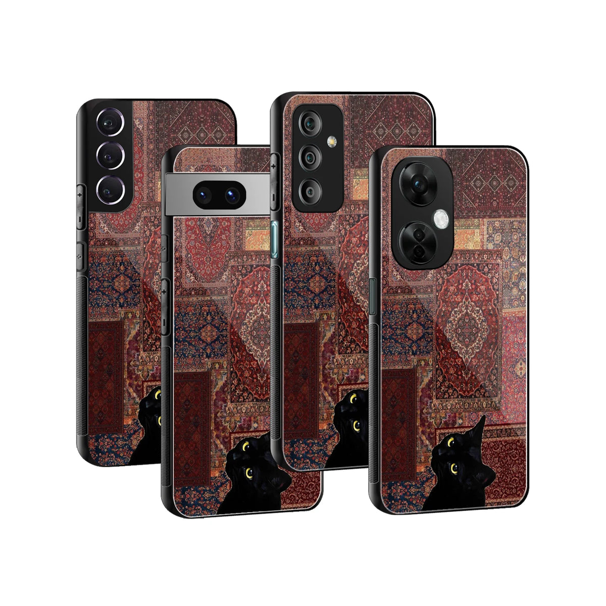 Stylish Glass Back Case for All Smartphones iPhone, Samsung, OnePlus, Pixel, Redmi, Oppo, Vivo, Motorola