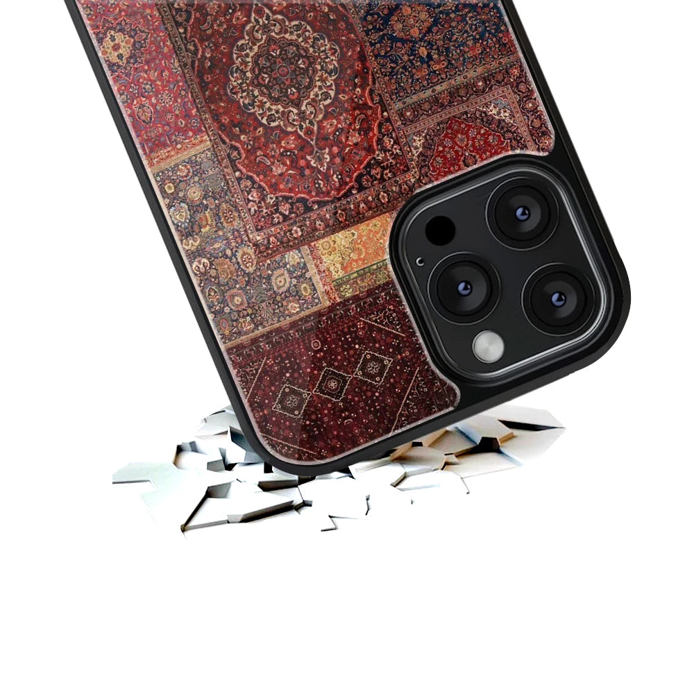 Durable Glass Back Mobile Case for iPhone, Samsung, OnePlus, Google Pixel, Redmi, Vivo, Oppo