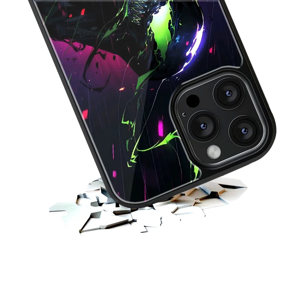 Durable Glass Back Mobile Case for iPhone, Samsung, OnePlus, Google Pixel, Redmi, Vivo, Oppo