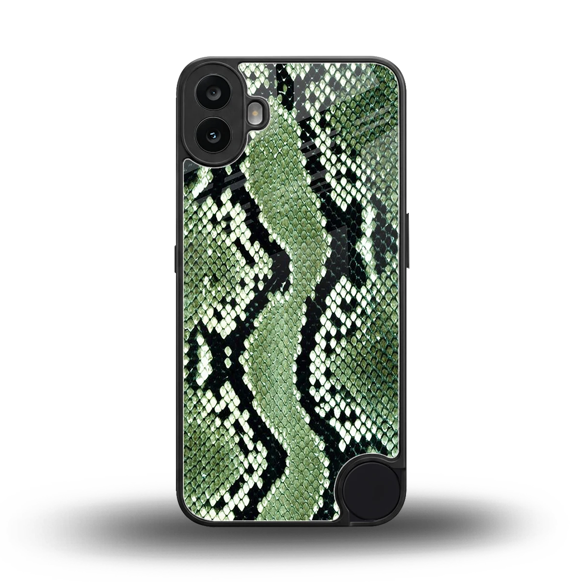 Venom Green back phone cover | glass case for cmf nothing phone 1