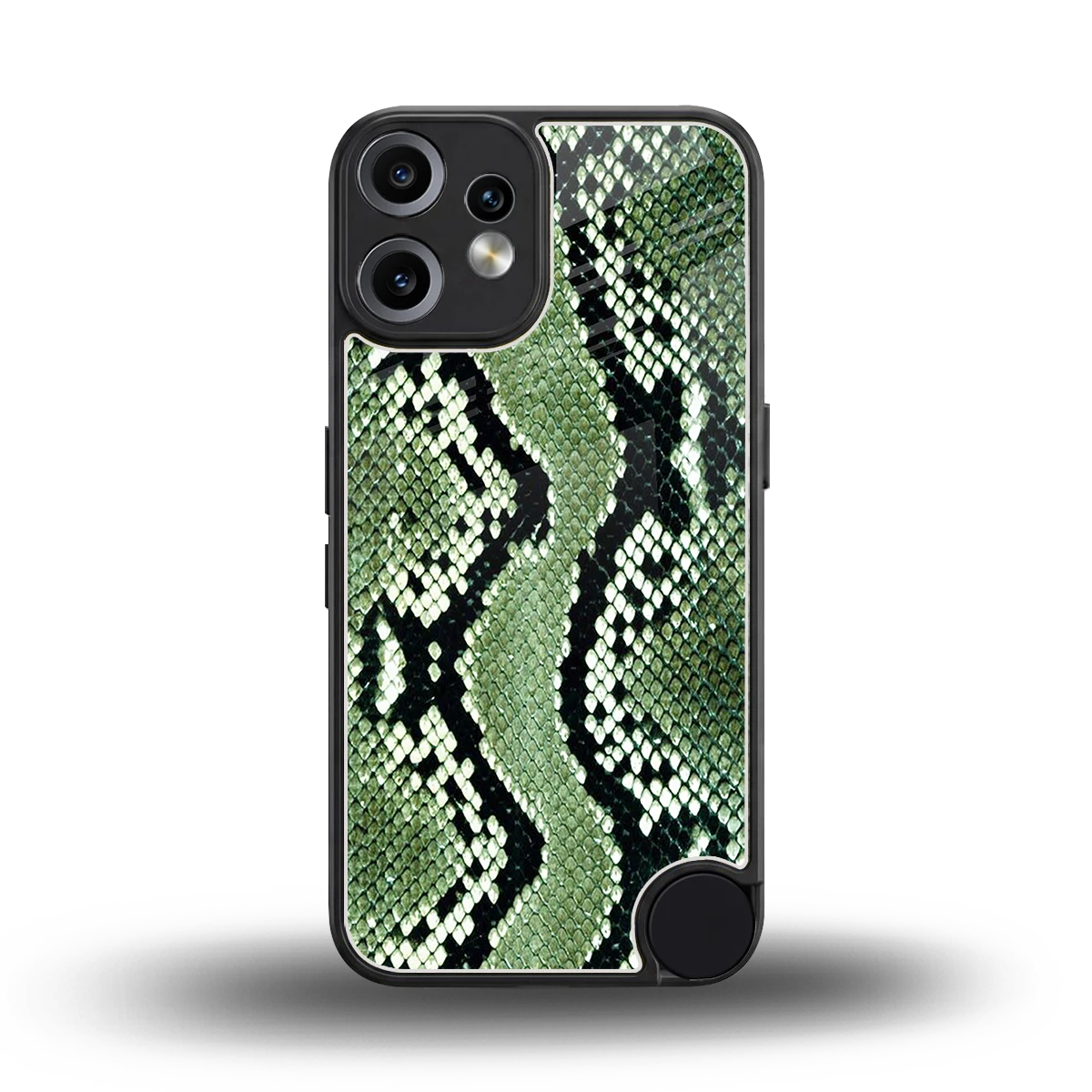 Venom Green back phone cover | glass case for cmf nothing phone 2 pro