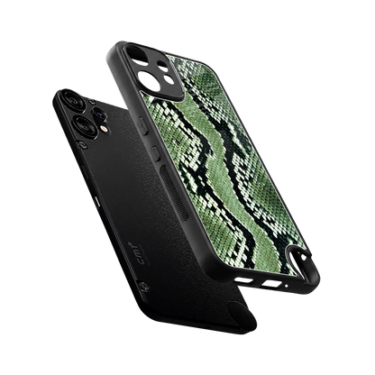 Venom Green sleek cmf nothing phone 2 pro cover with tempered glass back and TPU edges