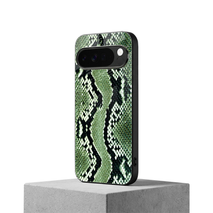 Venom Green google pixel 10 pro xl mobile cover | shockproof glass phone case