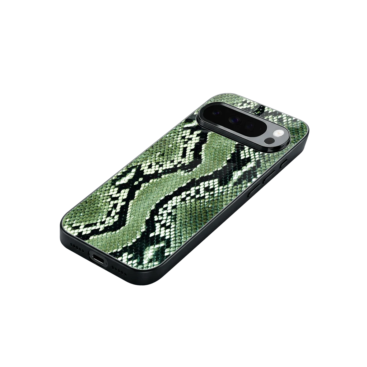 Venom Green stylish phone case for google pixel 10 pro xl | glossy glass and slim fit