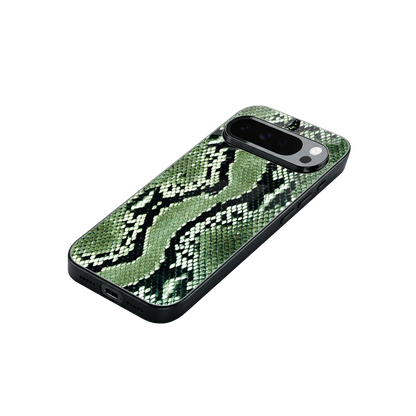 Venom Green stylish phone case for google pixel 10 pro xl | glossy glass and slim fit