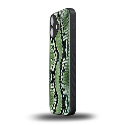 Venom Green iphone 16 plus mobile cover | shockproof glass phone case