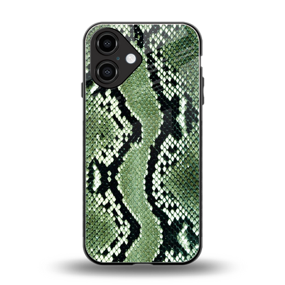 Venom Green Phone Case for Iphone 16 | Glass Case