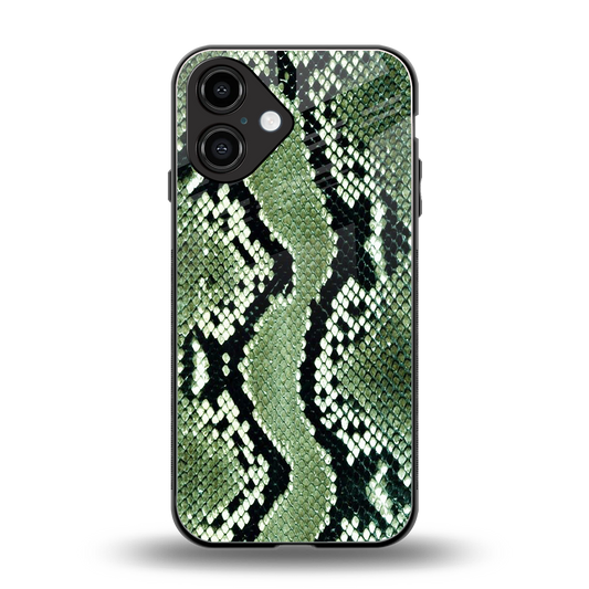 Venom Green Phone Case for Iphone 16 | Glass Case