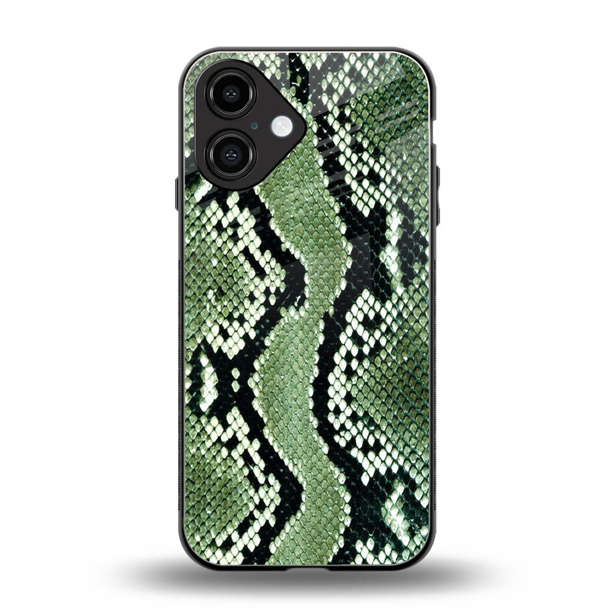 Venom Green back phone cover | glass case for iphone 16