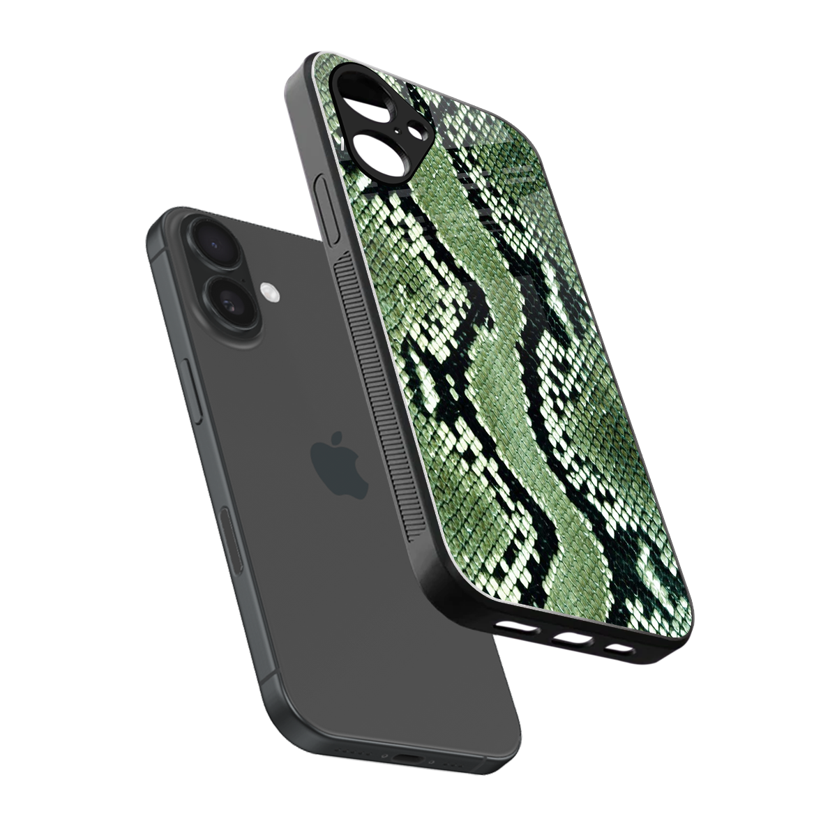 Venom Green Phone Case for Iphone 16 | Glass Case