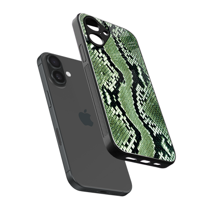 Venom Green Phone Case for Iphone 16 | Glass Case