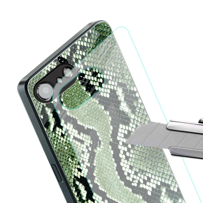 Venom Green stylish phone case for iphone 17e | glossy glass and slim fit