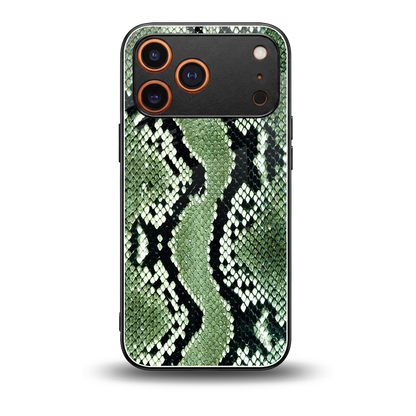Venom Green back phone cover | glass case for iphone 17 pro max