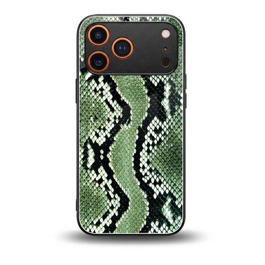 Venom Green back phone cover | glass case for iphone 17 pro max