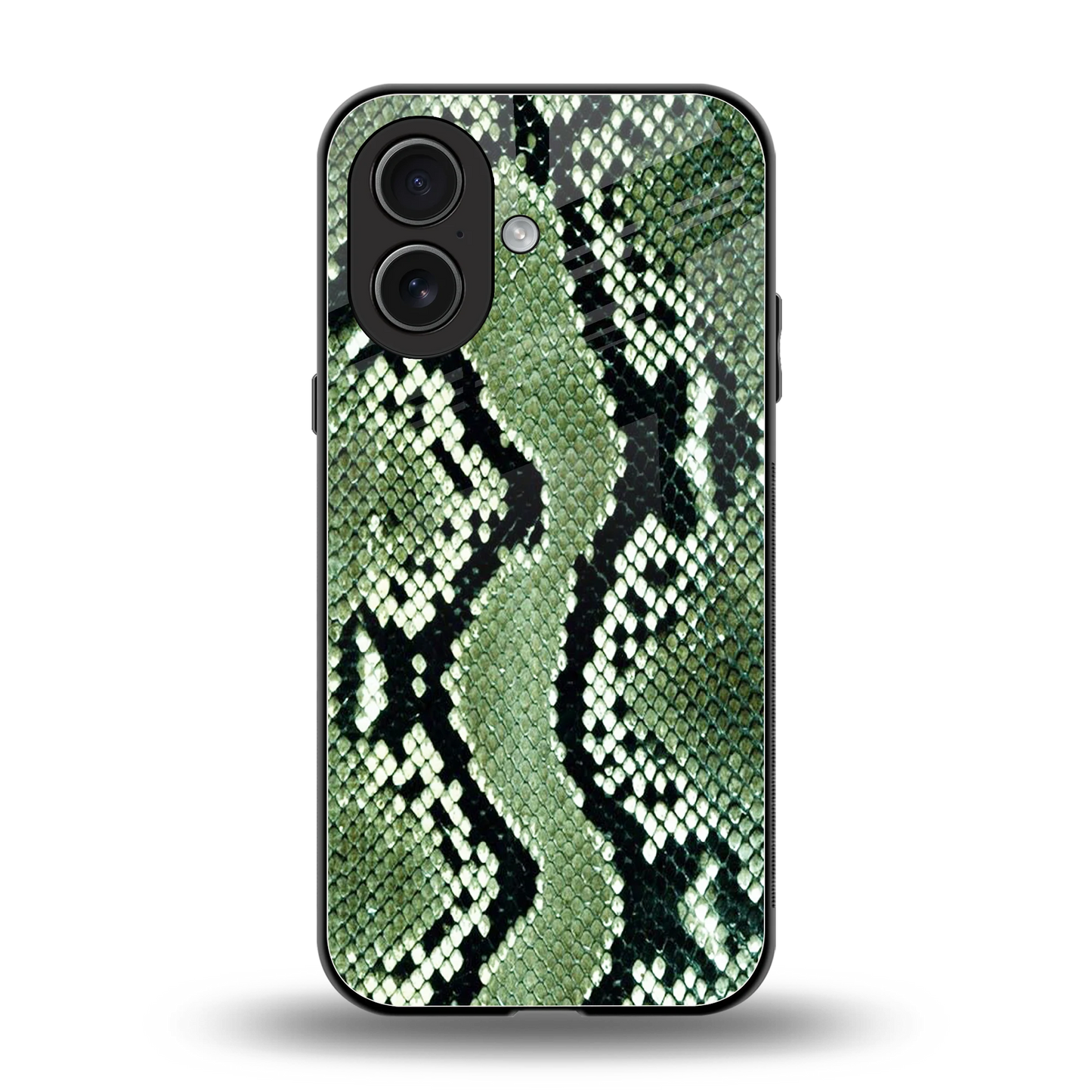 Venom Green back phone cover | glass case for iphone 17