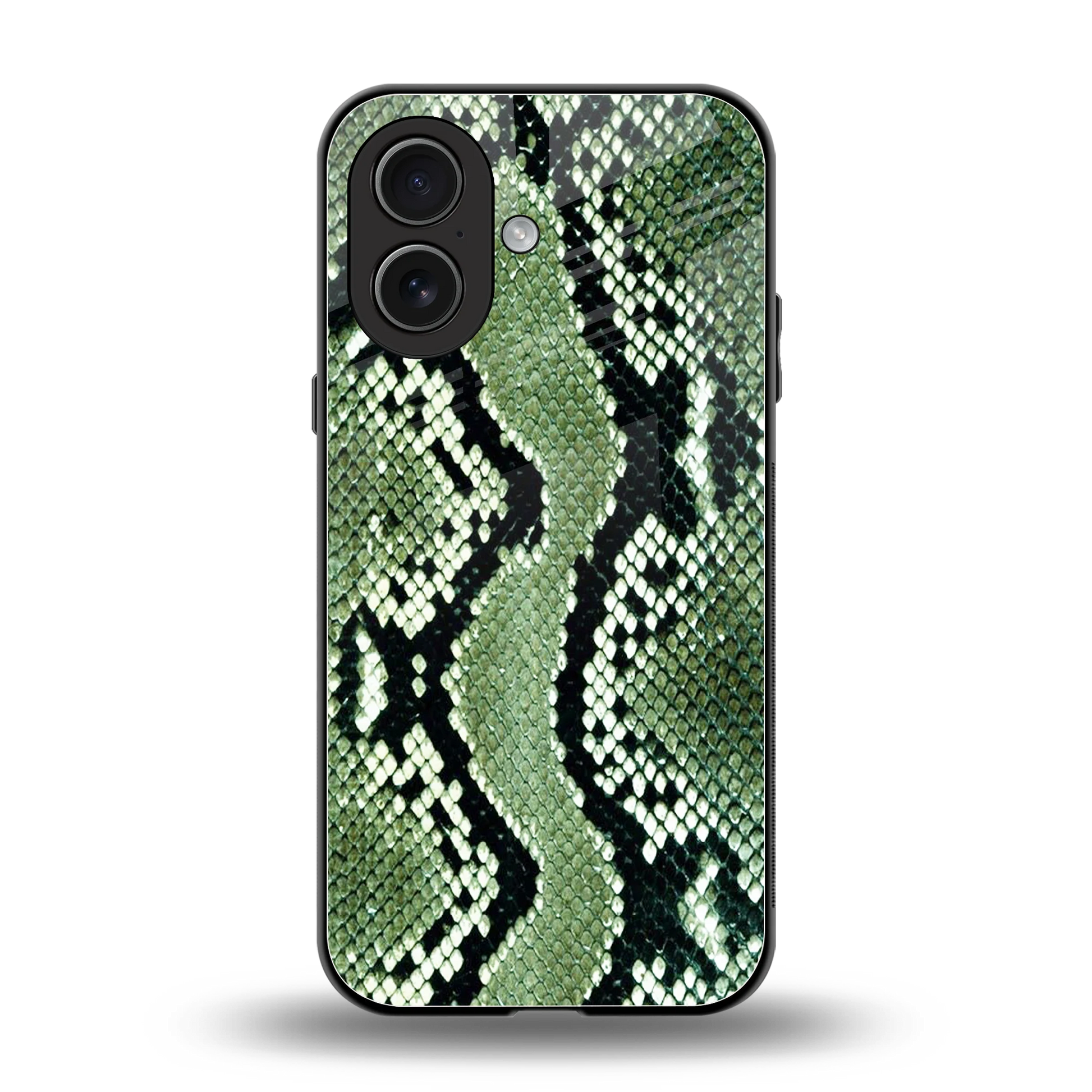 Venom Green back phone cover | glass case for iphone 17
