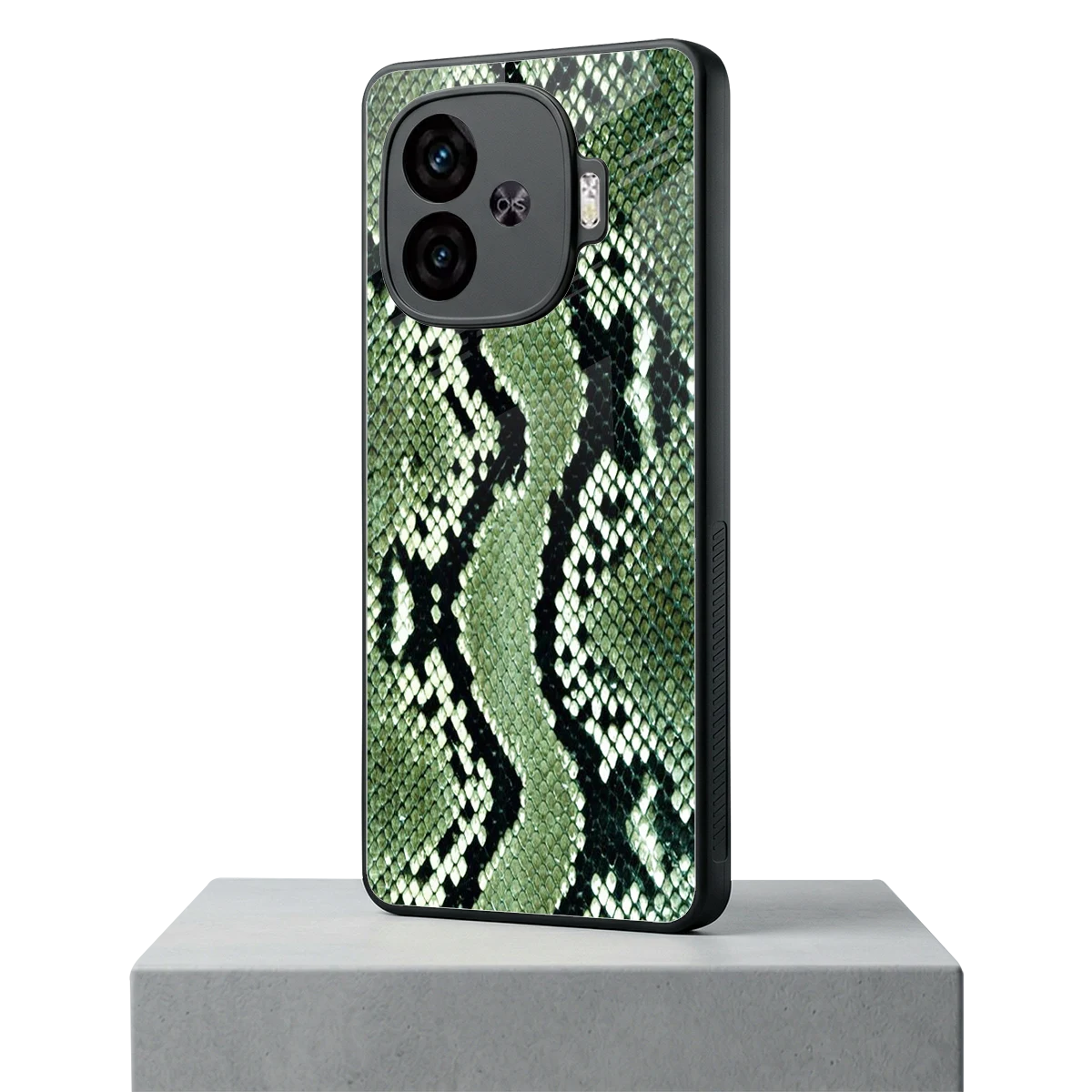 Venom Green iqoo neo 10r 5g mobile cover | shockproof glass phone case