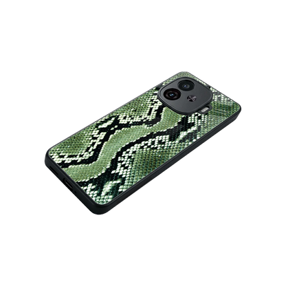 Venom Green stylish phone case for iqoo neo 10r 5g | glossy glass and slim fit