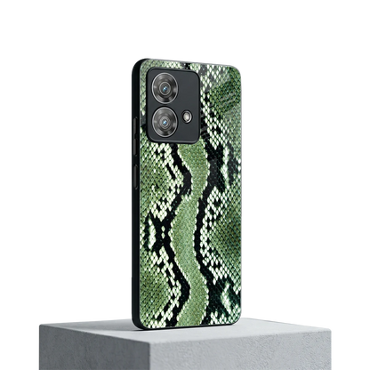 Venom Green motorola edge 40 neo 5g mobile cover | shockproof glass phone case
