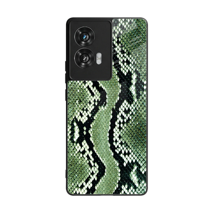 Venom Green back phone cover | glass case for motorola edge 50 fusion