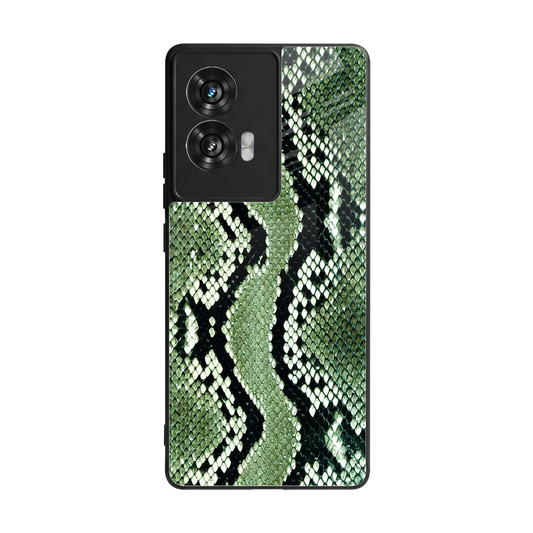 Venom Green back phone cover | glass case for motorola edge 50 fusion