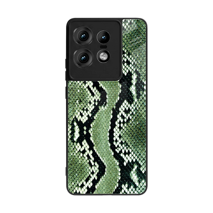 Venom Green back phone cover | glass case for motorola edge 50 pro