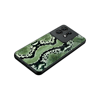 Venom Green stylish phone case for motorola edge 50 pro | glossy glass and slim fit