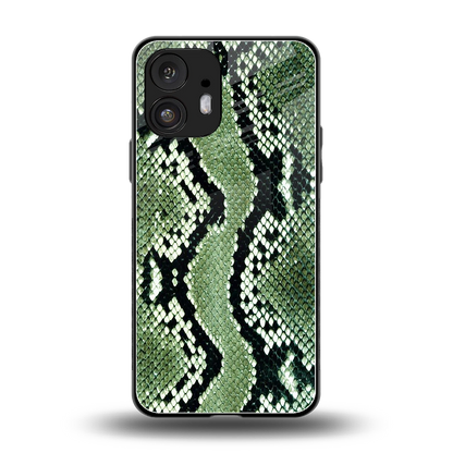 Venom Green back phone cover | glass case for nothing phone 2
